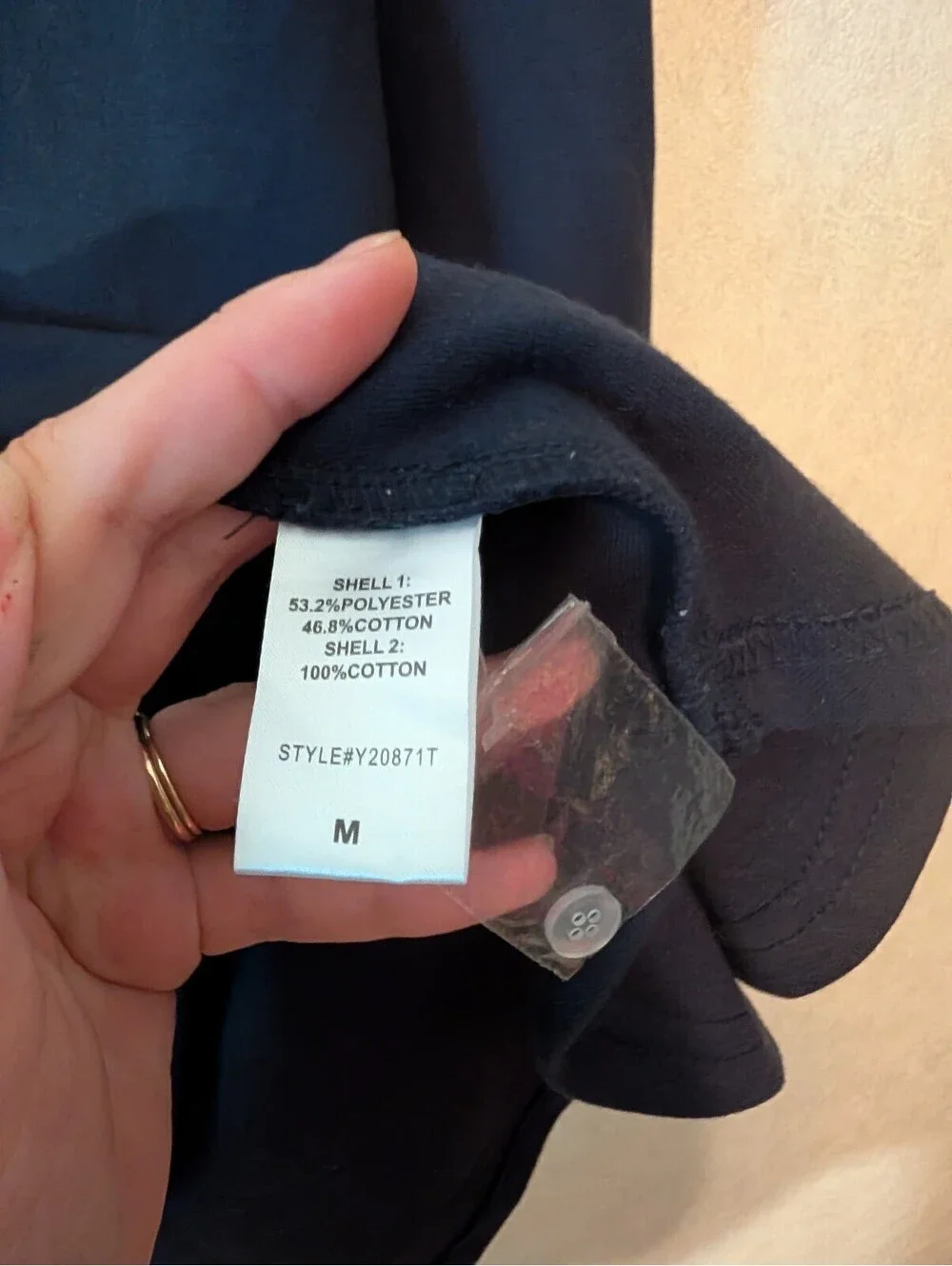 POMANDER PLACE Charlotte Terry top sz M